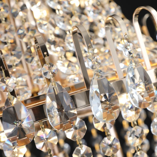 Golden Crystal Luxury Chandelier