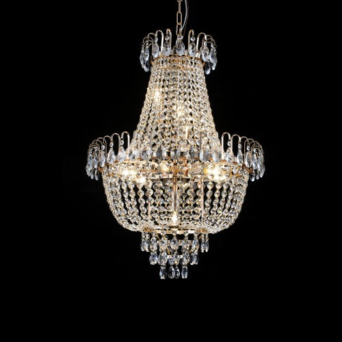 Golden Crystal Luxury Chandelier