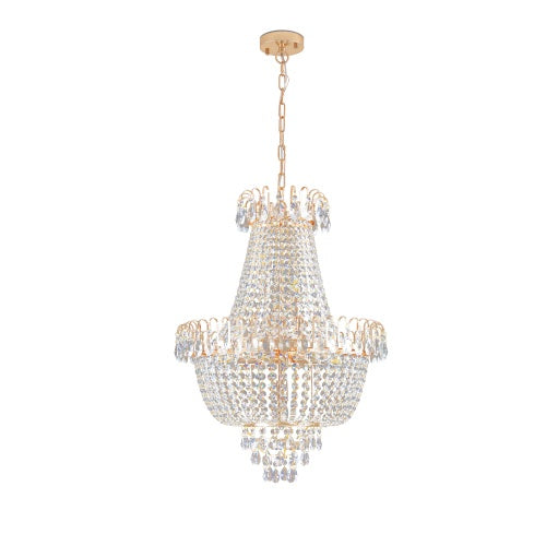 Golden Crystal Luxury Chandelier