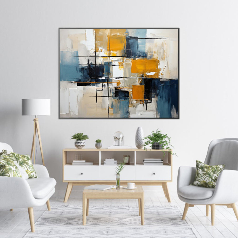 Luxury 3D Textured Handmade Oil & Acrylic Painting – Modern Abstract Canvas Art for Elegant Living Room Décor, Rolled & Frameless