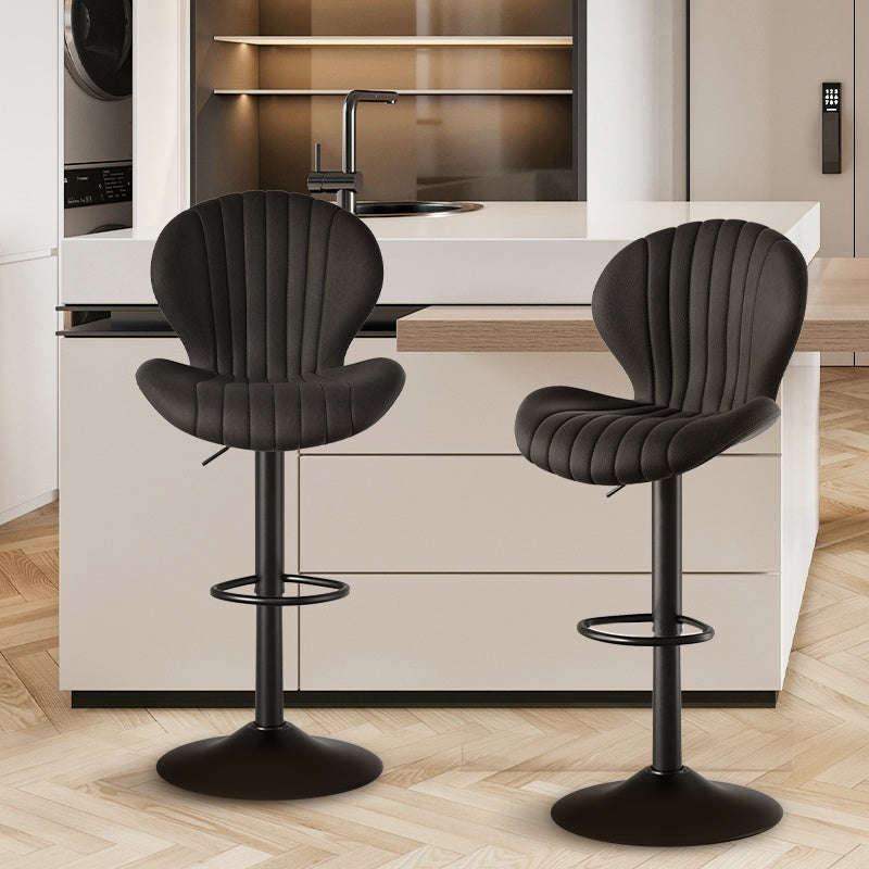 Counter Stools Set Of 2 Modern Swivel Counter Chairs.