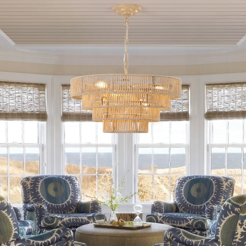 Bohemian Woven Chandelier
