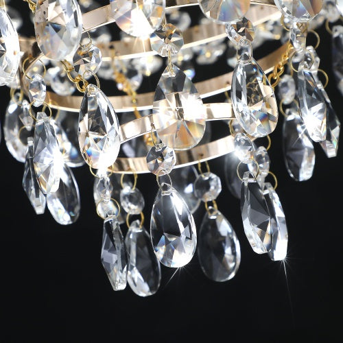 Golden Crystal Luxury Chandelier