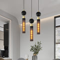 Modern Black Iron Pendant Light